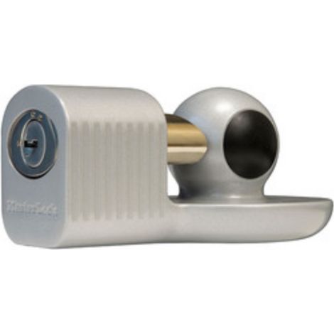 Master Lock – Antivol d'attelage universel – Serrure à clé pour attelages 48-59mm – Résistant au crochetage – Sécurise remorques et caravanes