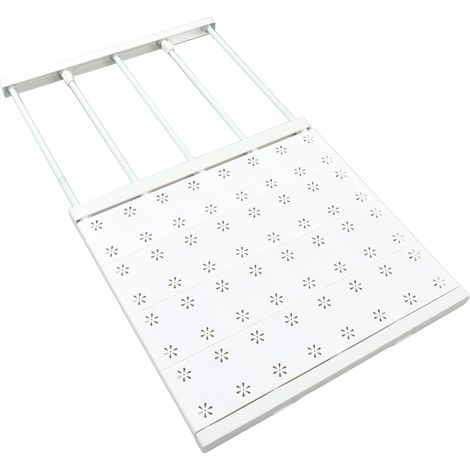 Étagère de placard extensible, peu encombrante, séparateurs de vêtements robustes pour la maison (longueur 48-80 cm) (1/5)