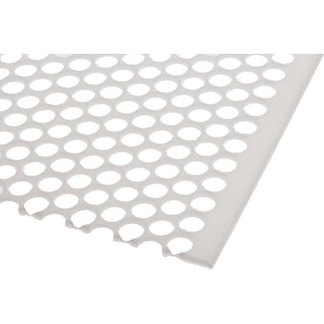 Rs Pro – Plaque en polypropylène 500mm x 500mm x 2mm – Lot de 2 – Pour perçage 60° – Taille de trou 4,8mm – Pour espaces confinés