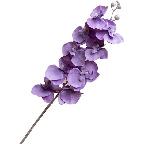 Magnifiques fleurs artificielles en soie à 9 têtes parfaites pour les événements et les maisons (F) (1/5)