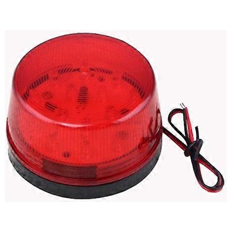 12V LED-Blitzlicht für Heimalarmanlagen (rot) (1/4)