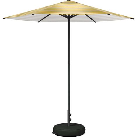 Parasol de jardin avec base 230 x 230 cm Polyester vidaXL