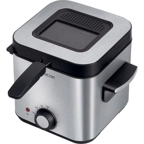 Freidora de aire sencor sfr 6200ss negro 900 w 1,5 l (1/5)