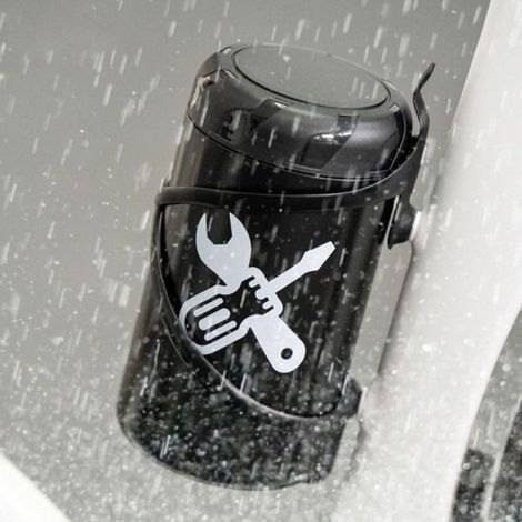 Porte-outils de vélo de route, pochettes de vélo,sac de rangement étanche pour bouteille d'eau,conteneur d'accessoires,Blanc (1/5)