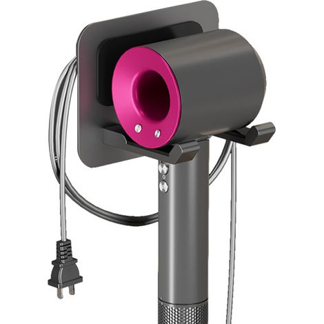Hair Dryer Rack - Gun Gray - Standard Hair Dryer Rack (1/5)