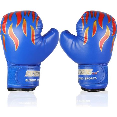 Gants de Boxe - En PU - Pour Enfants 3 à 12 Ans - 25 cm - 200 g Par Paire (1/5)