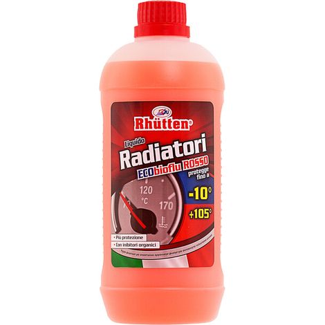 RHUTTEN LIQUIDO RADIATORI ROSSO -10C 1 L- 12,0 pz