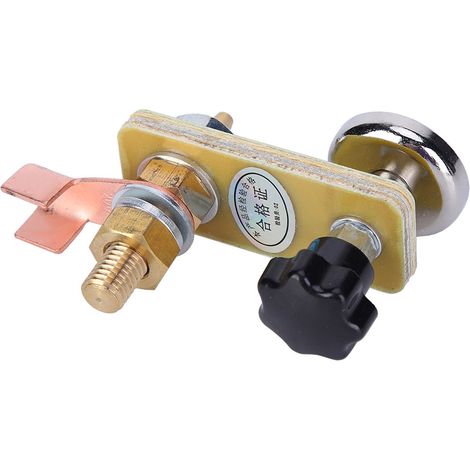 Tête magnétique pour soudage, brasage et mise à la terre de panneaux isolants de 5 mm d'épaisseur, tête simple (1/5)