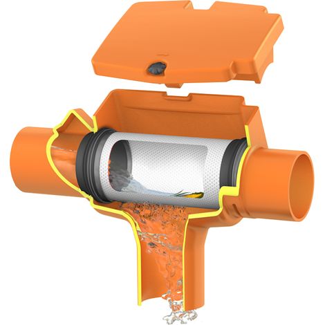 GARANTIA SUPRA-filtro interno CRISTALL con salida recta