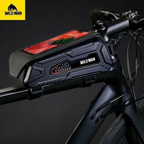 Wildman M90 Fahrradkoffer/Halterung, Rahmentasche, Schwarz (1/5)