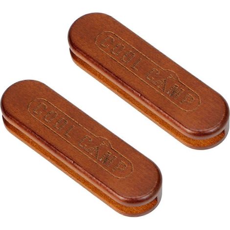 Support de casserole en bois, support de poignée assistée, support de poignée chauffante, revêtement de poignée en fonte (1/5)