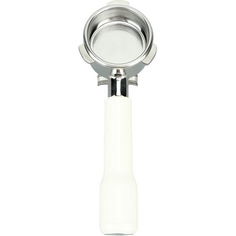 Portafiltre double flux 54mm blanc pour machine à café Breville 870 880 C2, filtre en plastique (1/5)