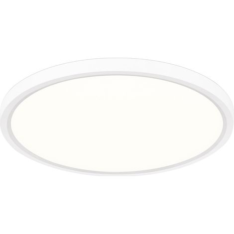 Plafonnier LED Dimmable 24W avec Télécommande, Ø30cm (1/5)