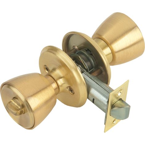 Serratura con pomello per porta con condanna 509b-3-3-70 mcm