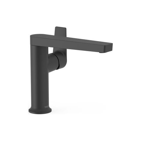 Mitigeur avec manette latérale pour lavabo Project Noir mat - TRES 22144701NM