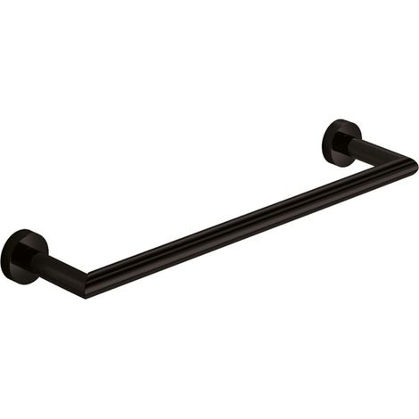 Lineabeta - Schwarzer Messing-Baketo-Handtuchhalter L.50 cm