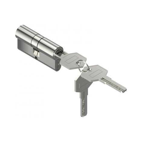 Cylindre laiton-inox pour environnement corrosif en 30 X 30 mm 3 clés - TIRARD SAS