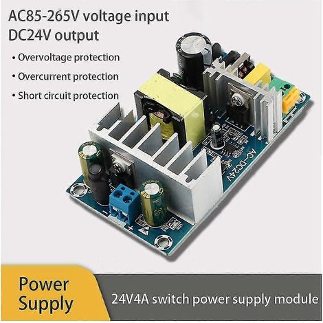 Tableau de commutation élevé 100w 24v 4a Ac85-265V 50Hz / 60Hz Ac- Suppl (1/5)