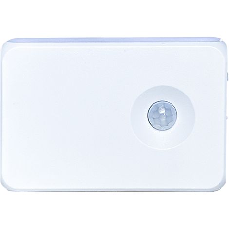 Veilleuse LED à détecteur de présence, infrarouge, rechargeable, magnétique, sans fil, 600 mAh, lumière chaude, avec port USB-C. (1/4)