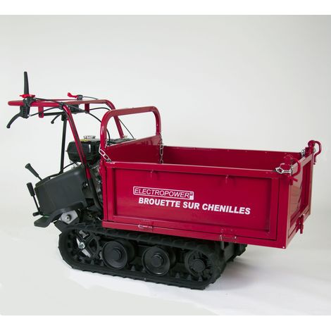 Mini dumper - Brouette motorisée à chenilles 320 kg - 8 vitesses PACK COMPLET (1/5)