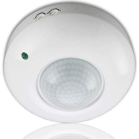 PIR Motion Detector Surface Ceiling Mount 360° Max 1200W (1/5)