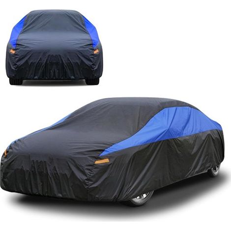 Telo copriauto invernale impermeabile e traspirante, adatto per berline da 460-480 cm (1/5)