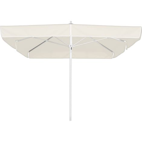 Schneider Sonnenschirm Quadro weiß 300 x 300 cm Marktschirm (1/4)