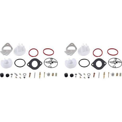 Kit di riparazione per carburatore in 2 pezzi per Briggs & Stratton Quantum 796184 796081 790727, di alta qualità e con numerosi pezzi di ricambio.