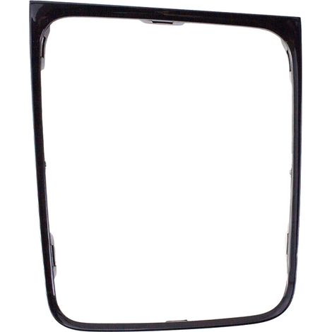 Black rectangular trim strip for the gearshift mechanism of the Volkswagen Golf automatic transmission, available individually. (1/4)