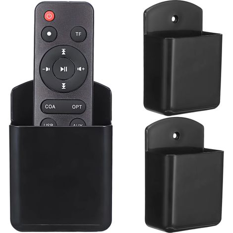 Irovami Nom du produit : Trio d'organisateurs de télécommande à fixer au mur pour la maison et le bureau