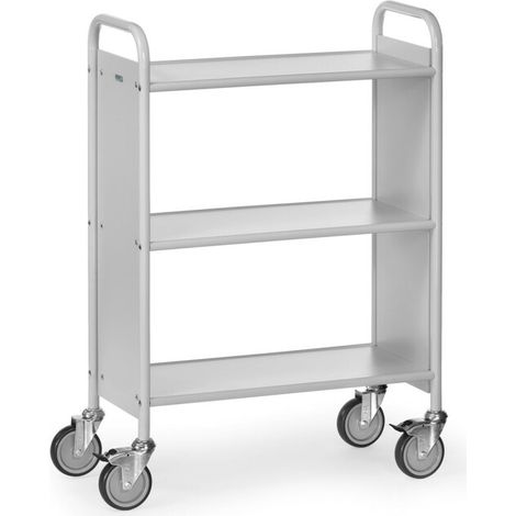 fetra Chariot de bureau 4870 - charge max. 150kg Pneus TPE (1/4)