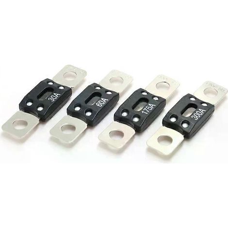 Compatible avec les fusibles automobiles haute capacité ANM/AMM MEGA 40A-500A, les fusibles automobiles à fixation par boulon 32V-125V, les fusibles automobiles à noyau de cuivre avec conception à fix (1/5)