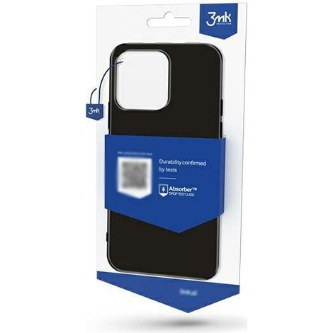 Funda para Xiaomi Redmi 11A 3MK, color negro mate.