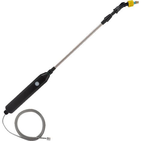 Pulvérisateur électrique pour plantes - Pulvérisateur de jardin électrique - Pulvérisateur à pression sans fil avec tuyau de 5 m et deux têtes de pulvérisation - Rechargeable et portable - Pour jardin (1/5)