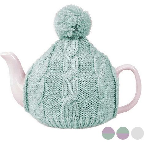 ATOSA théière avec couvercle en crochet gris 600 ml (1/4)