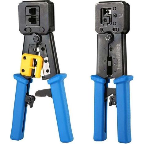 Pince à sertir RJ45 pour connecteurs RJ45/RJ12 standard et terminaux