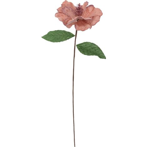 Bch fiore di velluto rosa h65 - Feeric lights & christmas