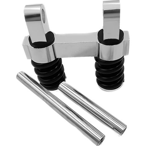 Suspension Arrière Double Ressort pour UrbanGlide Ride 100 Max / Ride 100 Pro 2 Argent (1/4)
