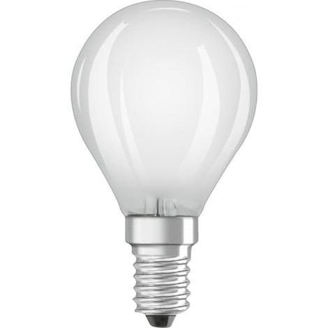 IluminaShop - Bombilla LED Filamento Cristal OSRAM E14 4W 470LM  Blanco Calido 2700K