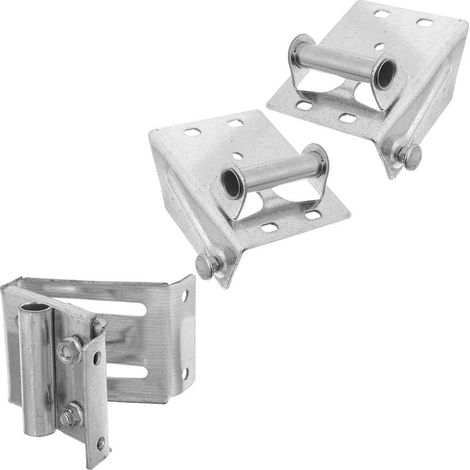 de 3 charnières et supports robustes en fer pour portes de (1/5)