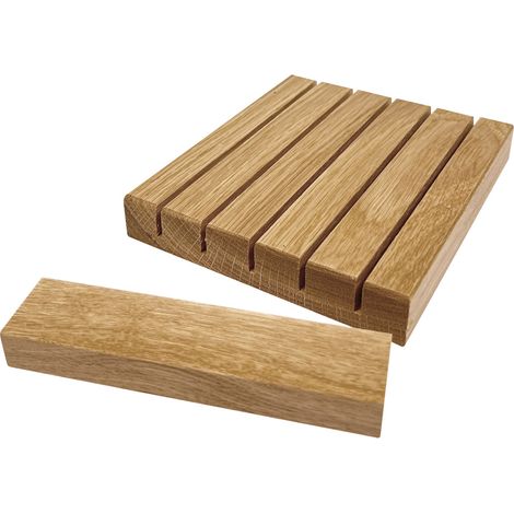 Cuchillero Adhesivo Dunia Roble Natural - DUNIA - Cuchillero para interior del cajón (1/3)