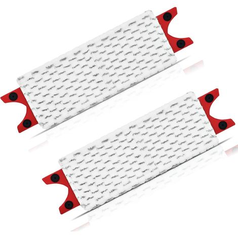 APEX Têtes de balai de rechange grises,parfaitement compatibles avec les balais Vileda,en microfibre pour 1 à 2 pulvérisations (lot de 2) (1/5)