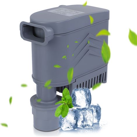 Bomba de drenaje de agua – CA 110–240 V, bajo nivel de ruido, 35 W, alto caudal de 3000 l/h, para aires acondicionados, con cable de alimentación de 1 m de longitud para ventiladores de refrigeración/ (1/5)