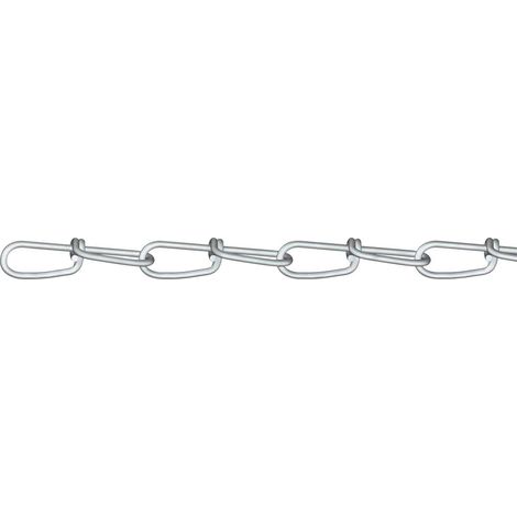 dörner + helmer 156154 Catena a nodi Argento Acciaio galvanizzato zinco 30 m