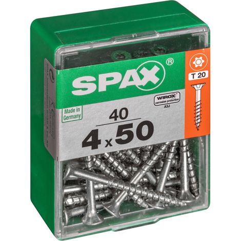 Spax 4x50 Universal Senkkopf T-STAR plus TGW WIROX A9J 4x50 M 40 (1/4)