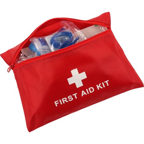 Cette trousse de secours portable et complète convient à un usage domestique, aux aventures en plein air, aux tremblements de terre et autres situations d'urgence. (1/5)