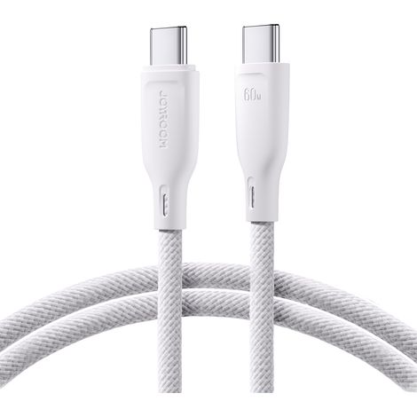 USB-C 60W Fast Transfer Cable Multi-Color Series 1m Weiß (1/5)