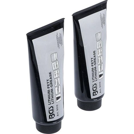 Graisse Lithium pour Mini-Pompe à Graisse - 2 Tubes - Lubrification Efficace et Protection Anti-Usure - D-Work (1/5)