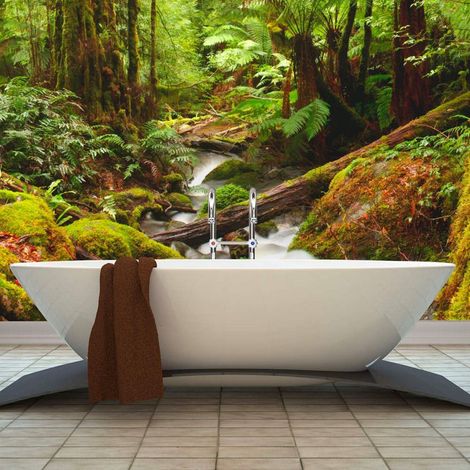 Papier peint forêt tropicale - 250 x 193 cm