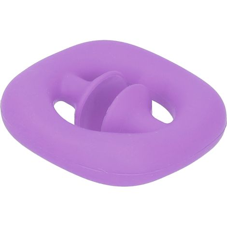 Poignée de Force en Silicone pour Entraînement Musculaire et Anti-Stress (Violet) (1/5)